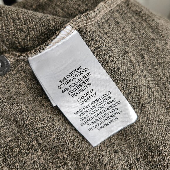 Grey/Green Men's Red Head Brand Co Long Sleeve Shirt size 2XL - Picture 4 of 12